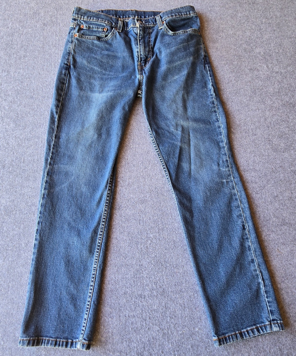 Levi's 511 Men's Jeans Standard Slim Fit 5-Pocket Stretch Flex Denim Blue 33x28